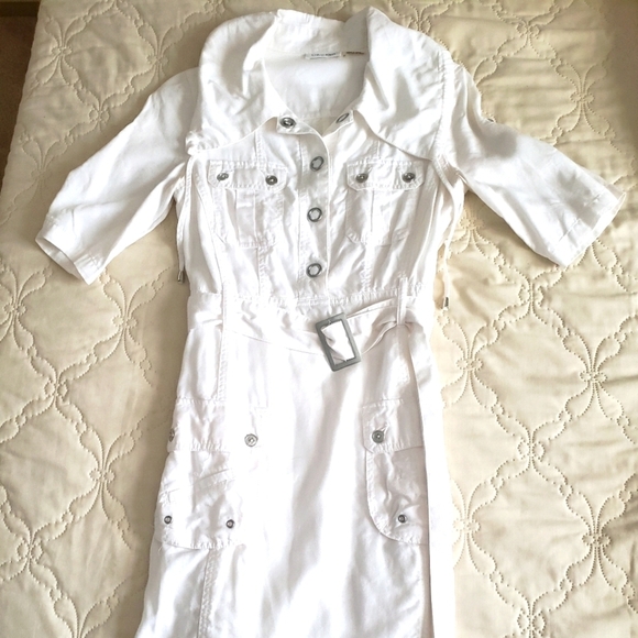 Calvin Klein Linen Dress - Picture 1 of 10